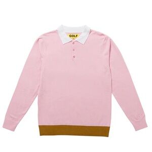 Golf Wang Pink and Brown Sweater